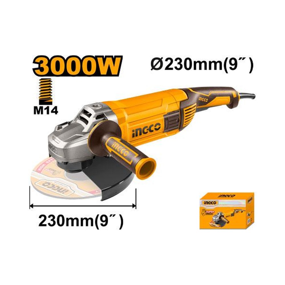 INGCO Angle Grinder 3000W 230mm