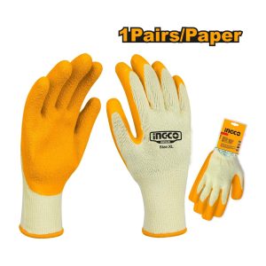 INGCO Latex Coated Gloves (XL)