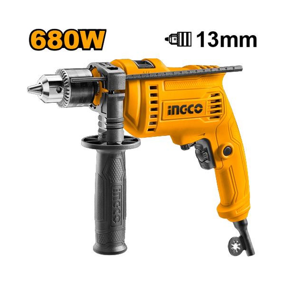 INGCO Impact Drill 680W 13mm