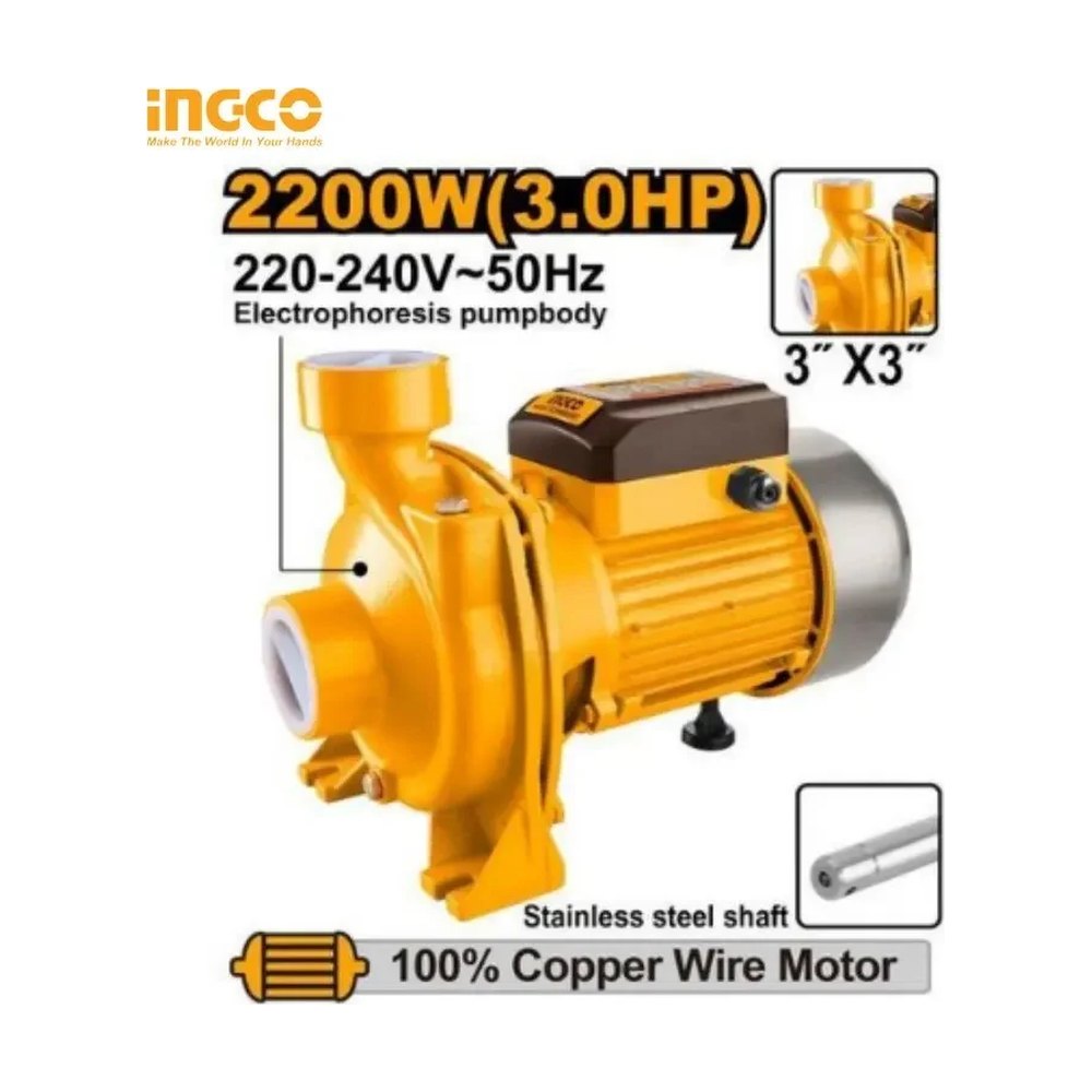 INGCO Centrifugal Water Pump 2200W (3HP) 3"