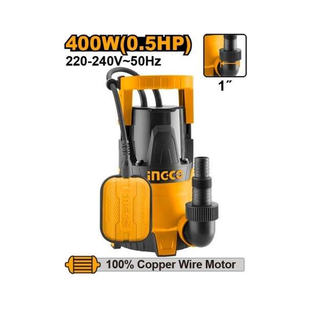 INGCO Submersible Clean Water Pump 400W