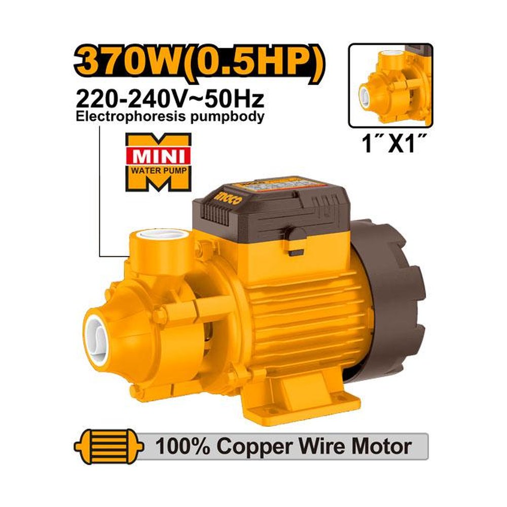 INGCO Peripheral Water Pump 370W (0.5HP)